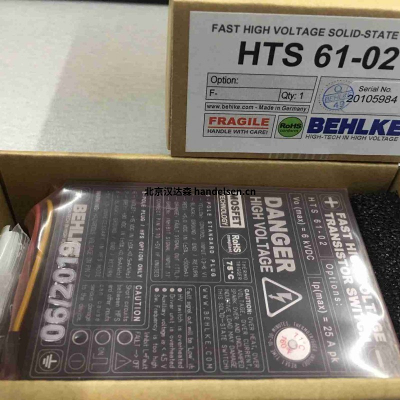 德國(guó)behlke開關(guān)HTS 401-15-SiC現(xiàn)貨