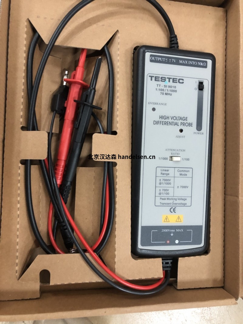 Testec用于高壓差分信號測量TT-HVP 08 Testec用于高壓差分信號測量TT-HVP 08