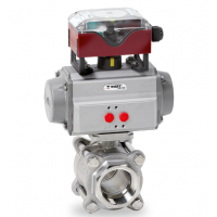 Warex Valve 球閥DBV400，采用法蘭設(shè)計(jì)，一側(cè)密封，有自由出口