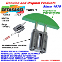 ZETASASSI? 自動直線傳動鏈張緊器 TA系列，由特殊鋁合金閥體制成